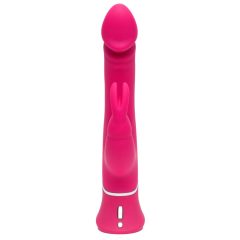   Happyrabbit Dual Density - wasserdichter Vibrator mit Klitorisarm (Pink)