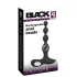 Black Velvet - Perlen Analvibrator (schwarz)