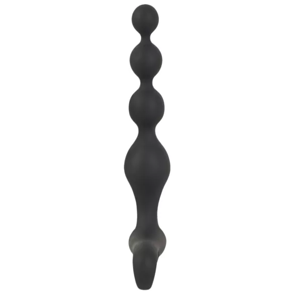 Black Velvets - Anal-Perlen Vibrator (schwarz)