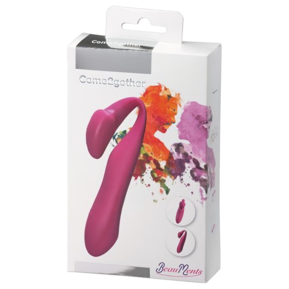 BeauMents Come2gether - Akku, wasserdichter Paarvibrator (pink)