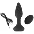 ANOS - Rotierender Perlen-Analvibrator (Schwarz)