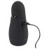 Rebel - Wiederaufladbarer wasserdichter Eichelvibrator (Schwarz)