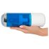 You2Toys - Akku-Dreh-Schub Masturbator (blau-weiß)