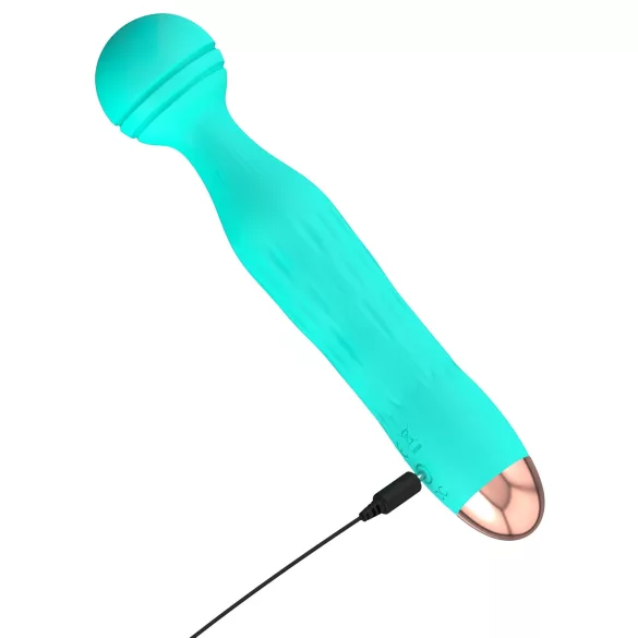 Cuties Mini Wand - Akku, wasserdichter Massagevibrator (grün)