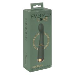  Emerald Love - Akkubetriebener, wasserdichter G-Punkt Vibrator (Grün)