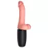 King Cock Plus 6,5 - Stößender Vibe mit Hoden - Natur