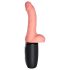 King Cock Plus 6,5 - Vibrator mit Hoden - Natur