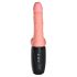 King Cock Plus 6,5 - Vibrator mit Hoden - Natur