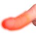 King Cock Plus 6,5 - Vibrator mit Hoden - Natur