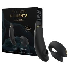   Womanizer Golden Moments 2 - Klitoris- und Paarvibrator (schwarz)