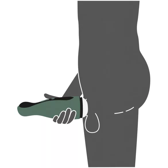 Rebel 2 Function - Akku Masturbator mit Saug- und Vibrationsfunktion