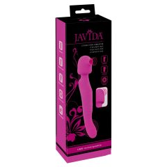 Javida Wand - kabelloser 3-Funktions-Massagevibrator (lila)