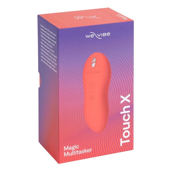 We-Vibe Touch X - Akku-betriebener, wasserdichter Klitoris-Vibrator (Koralle)