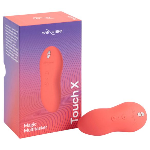 We-Vibe Touch X - Wiederaufladbarer wasserdichter Klitorisvibrator (Koralle)