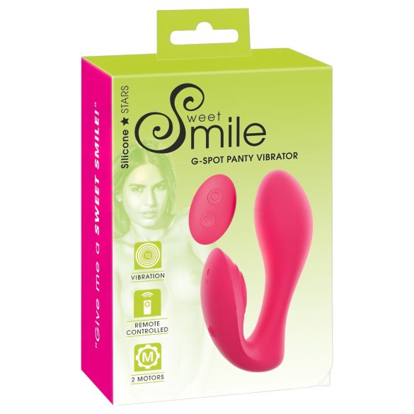 SMILE Panty - Akku, Funk 2in1 Vibrator (pink)