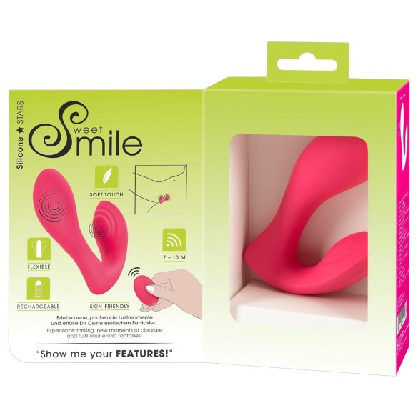 SMILE Panty - Akku, Funk 2in1 Vibrator (pink)