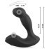 Rebell - Wiederaufladbarer Fernbedienungs-Prostata-Vibrator (Schwarz)
