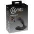 Rebell - Wiederaufladbarer Fernbedienungs-Prostata-Vibrator (Schwarz)