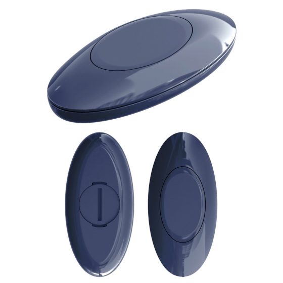 3Some Wandbänger P-Spot - aufladbarer, funkgesteuerter Prostata-Vibrator (blau)