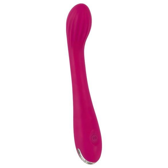 SMILE G-spot - Akku-G-Punkt Vibrator gerippt (Lila)