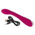 SMILE G-Punkt - Wiederaufladbarer, gerippter G-Punkt Vibrator (Lila)