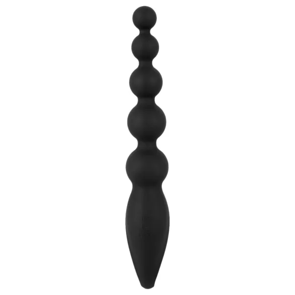ANOS Anal Beads - Perlen-Analdildo (schwarz)