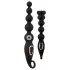 ANOS Anal Beads - Perlen-Analdildo (schwarz)