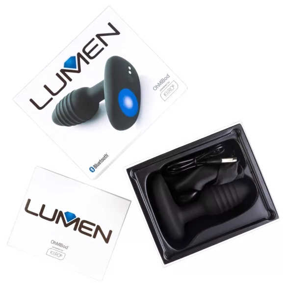 Kiiroo OhMiBod Lumen - interaktiver Prostata-Vibrator (schwarz)