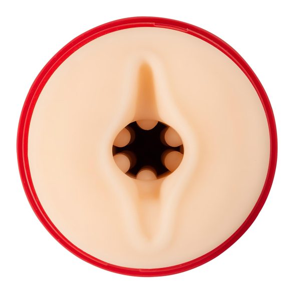 WYNE 01 - Wiederaufladbarer, vibrierender, wärmender Masturbator (schwarz)