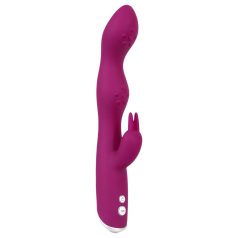  SMILE - Flexibler Vibrator für A- und G-Punkt mit Klitorisarm (lila)