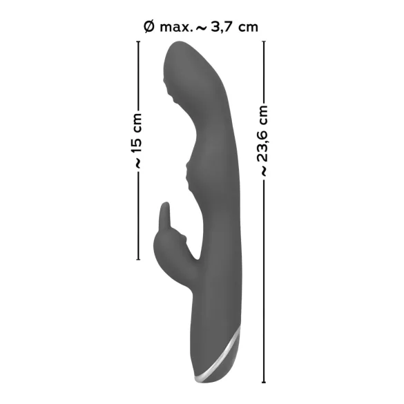 SMILE - Flexibler Vibrator für A- und G-Punkt mit Klitorisarm (lila)