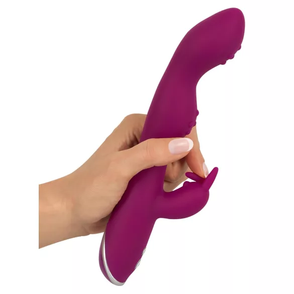 SMILE - Flexibler Vibrator für A- und G-Punkt mit Klitorisarm (lila)