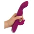 SMILE - Flexibler Vibrator für A- und G-Punkt mit Klitorisarm (lila)