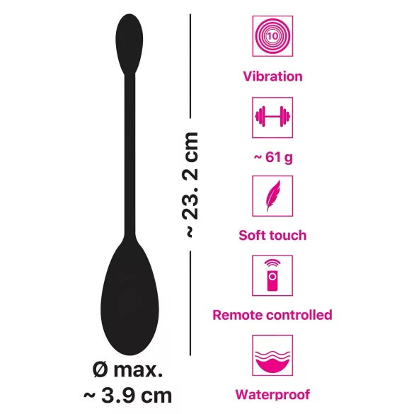 You2Toys RC Love Ball - Akku Funk-Vibro-Ei (lila)