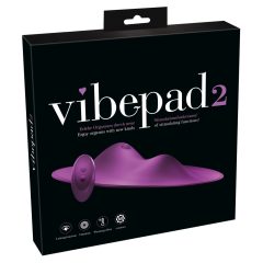   VibePad 2 - wiederaufladbarer, funkgesteuerter, leckender Kissenvibrator (lila)