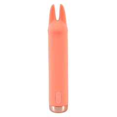   You2Toys peachy! Mini-Hase - akkubetriebener, hasenförmiger Klitorisvibrator (Pfirsich)