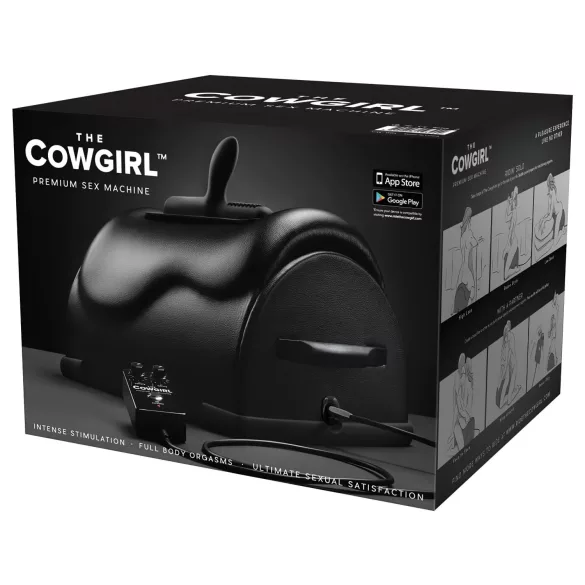 The Cowgirl Premium - Schwarzes Rodeo Sexgerät