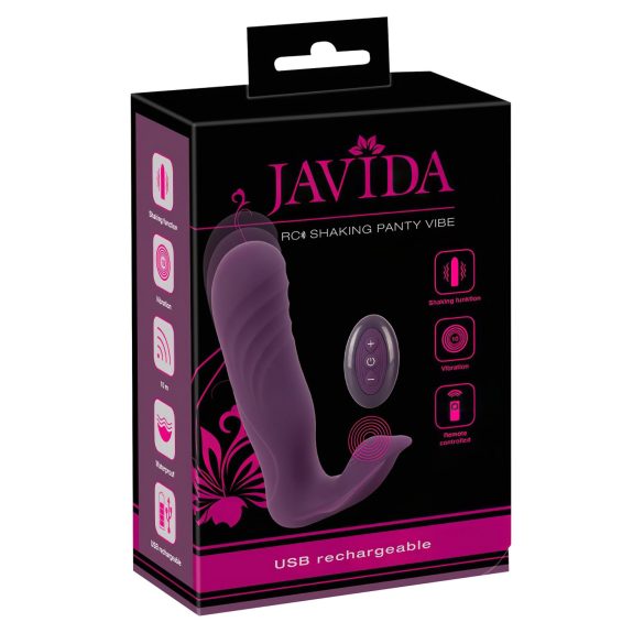 Javida RC - Funk-Rotations- & Vibrations-Klitorisvibrator (Lila)