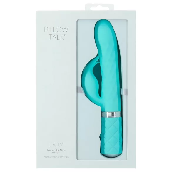 Pillow Talk Lively - Akku-Klitorisstimulator (türkis)