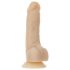 Naked Addiction Rotating 7 - Rotierender Vibrator (18 cm) - Natur