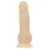 Naked Addiction Rotating 7 - Drehkopf Vibrator (18cm) - Hautfarben