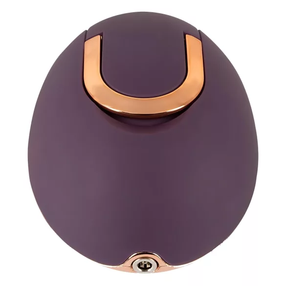 Belou - Akku Vulva-Vibrator, rotierend (lila)