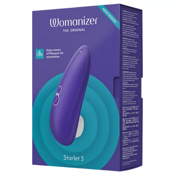 Womanizer Starlet 3 - Druckwellen-Klitorisstimulator (blau)
