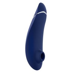  Womanizer Premium 2 - wiederaufladbarer, wasserdichter Klitoris-Stimulator (blau)