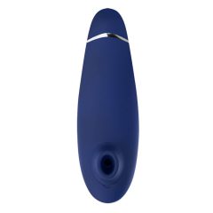  Womanizer Premium 2 - wiederaufladbarer, wasserdichter Klitoris-Stimulator (blau)