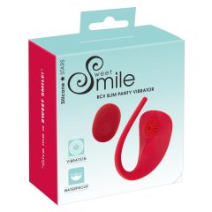   SMILE Slim Panty - wiederaufladbarer Funk-Klitoralvibrator (rot)