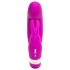 Happyrabbit Mini G - wiederaufladbarer G-Punkt Vibrator mit Klitorisarm (Lila)