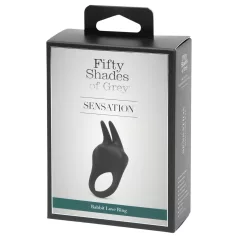   Fifty Shades of Grey Sensation - klitorisstimulierender Penisring (schwarz)