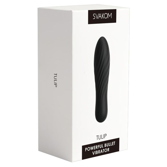 Svakom Tulip - Akku Mini-Vibrator (Schwarz)