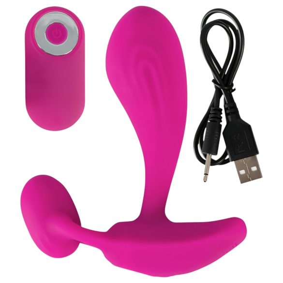 SMILE RC - Akku-G-Punkt Vibrator mit Fernbedienung (Pink)